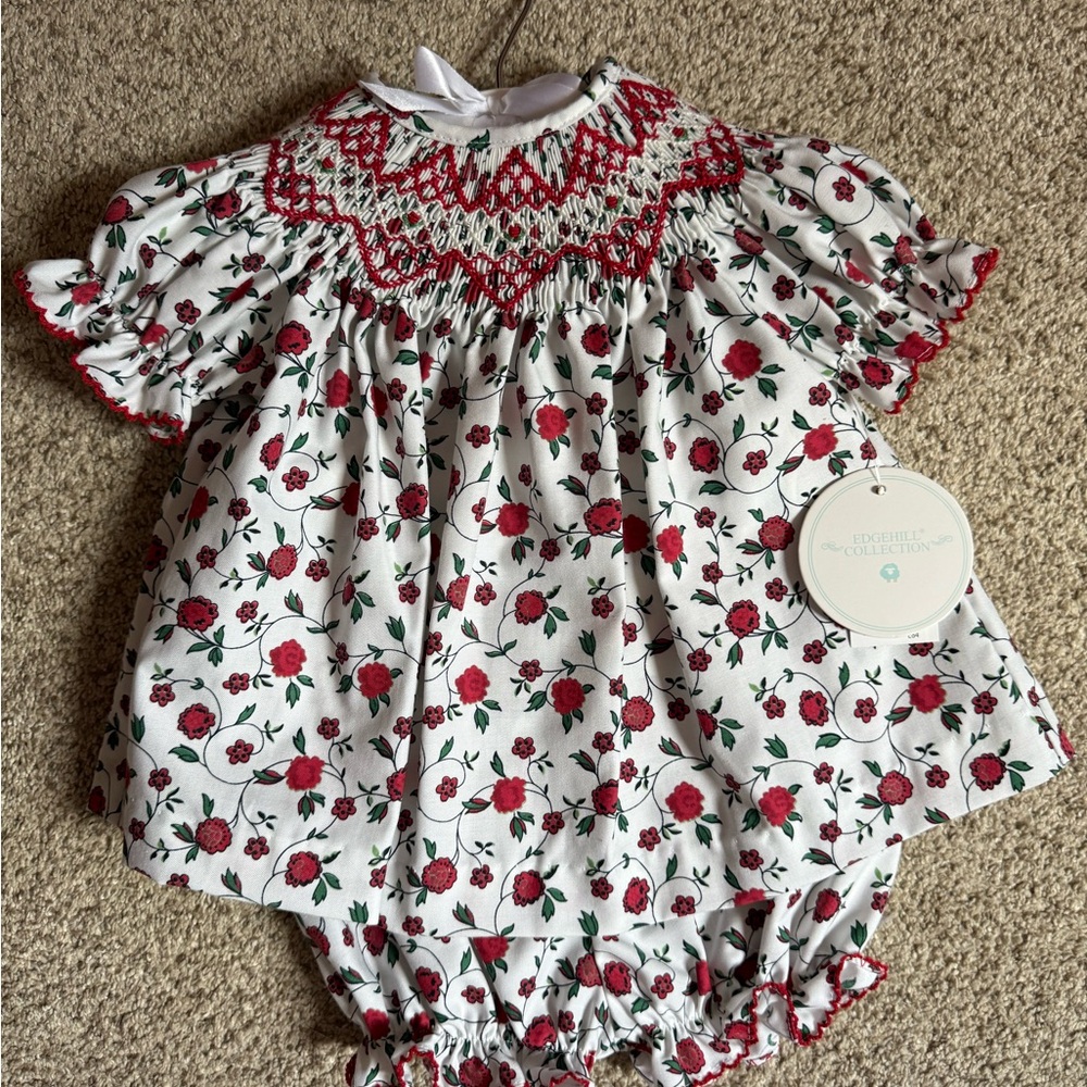 Edgehill Collection Dress with Diaper Cover